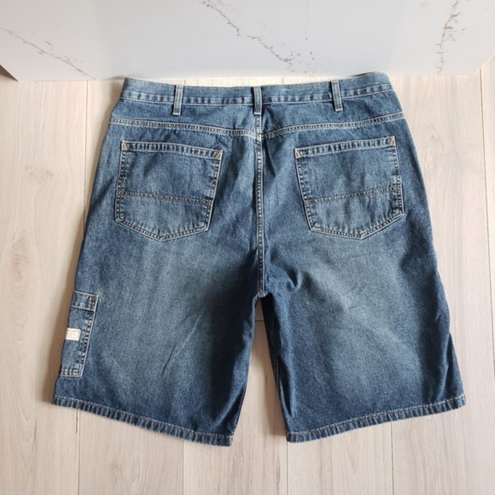 Gap Carpenter Shorts Mens 42 Blue Denim Vintage Baggy Jorts Workwear Utility